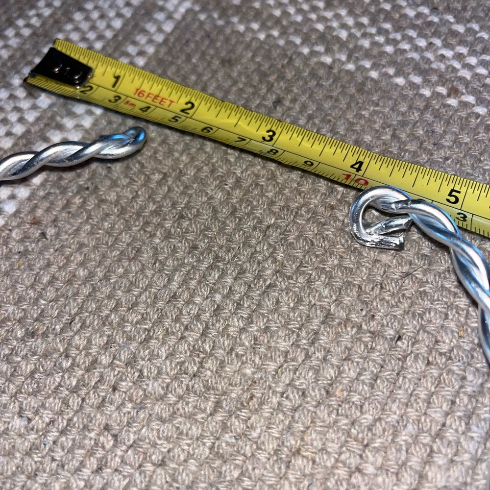 Silver Twisted Choker Necklace - Picture 3 of 4
